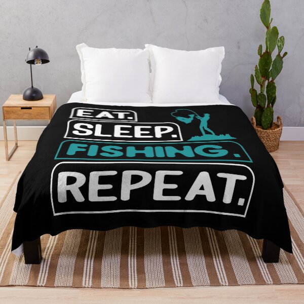 Item preview, Eat Sleep Fishing Repeat Love Fishing designed and sold by AmethystMurad.