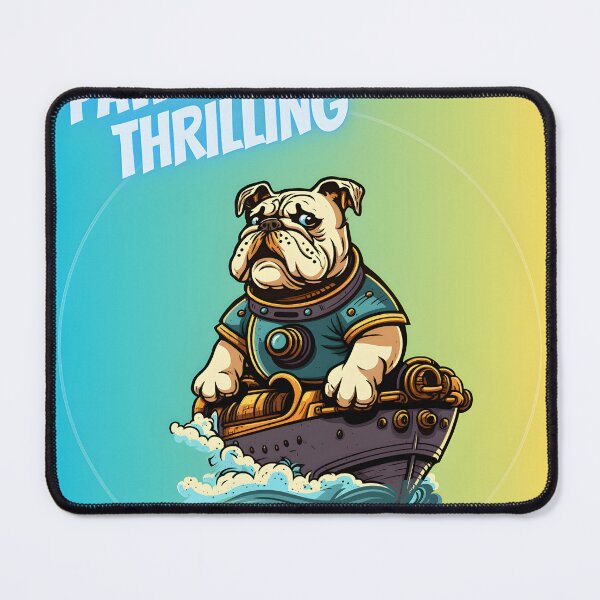 Item preview, Pawsitively Thrilling | Bulldogs Big Adventure designed and sold by ArtfulDelights.