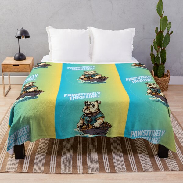 Item preview, Pawsitively Thrilling | Bulldogs Big Adventure designed and sold by ArtfulDelights.