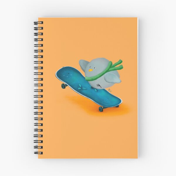 Item preview, Bean Learns Skateboarding Tricks - Orange designed and sold by mwkairos.