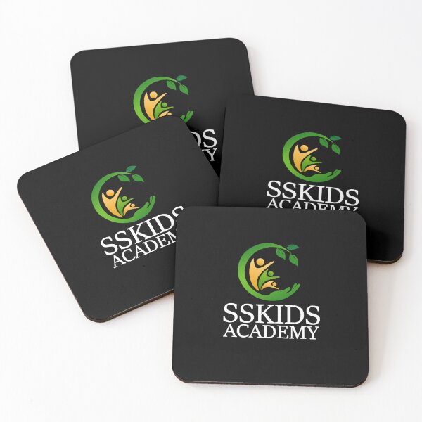 Item preview, SSKids Academy Logo White Text designed and sold by SSKidsTherapy.