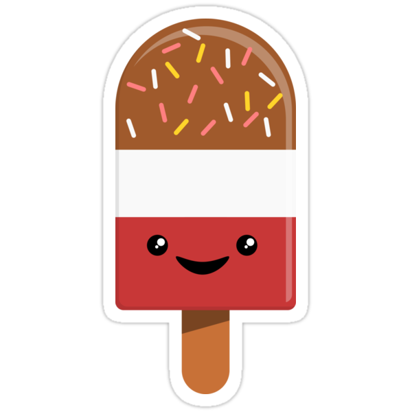 fabulous kawaii ice cream stickers by damskivitch redbubble