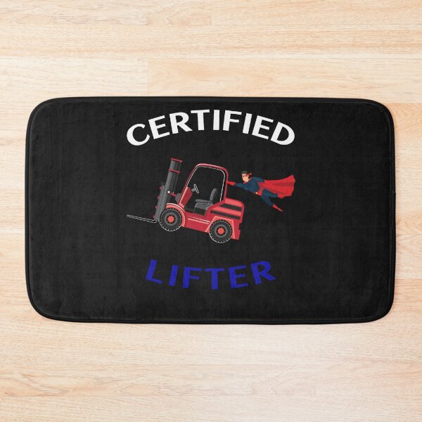 Item preview, Forklift Superhero Certified Forklift Lifter NFWRB designed and sold by TeamsterLife.