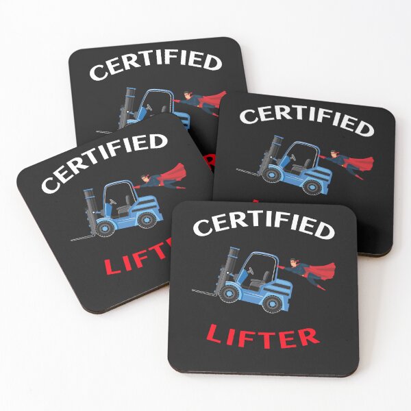 Item preview, Forklift Superhero Certified Forklift Lifter NFWBR designed and sold by TeamsterLife.