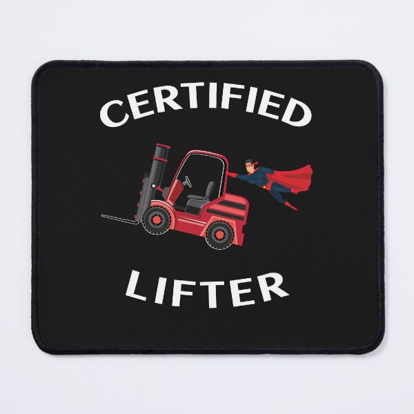 Item preview, Forklift Superhero Certified Forklift Lifter NFRW designed and sold by TeamsterLife.