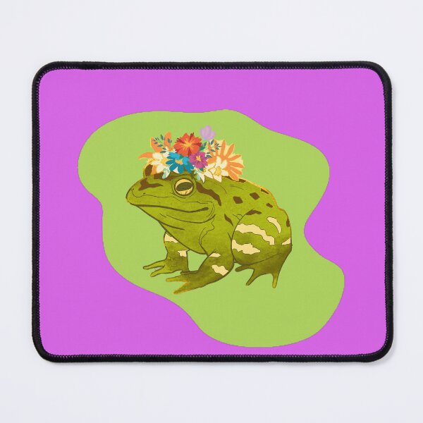 Item preview, Frog With Flower Crown designed and sold by TheCatmeow2000.