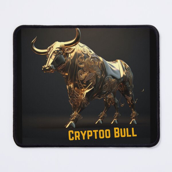 Item preview, Cryptoo Bull: The Golden Champion designed and sold by CryptooBull.