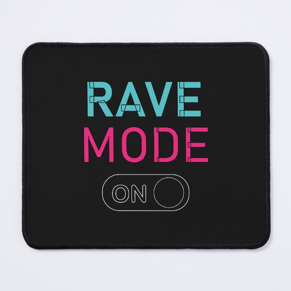 Item preview, RAVE MODE ON Full Turquoise & Pink designed and sold by LightsOutSupply.