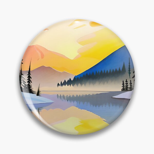 Item preview, Winter Landscape Watercolor designed and sold by Joshu77.