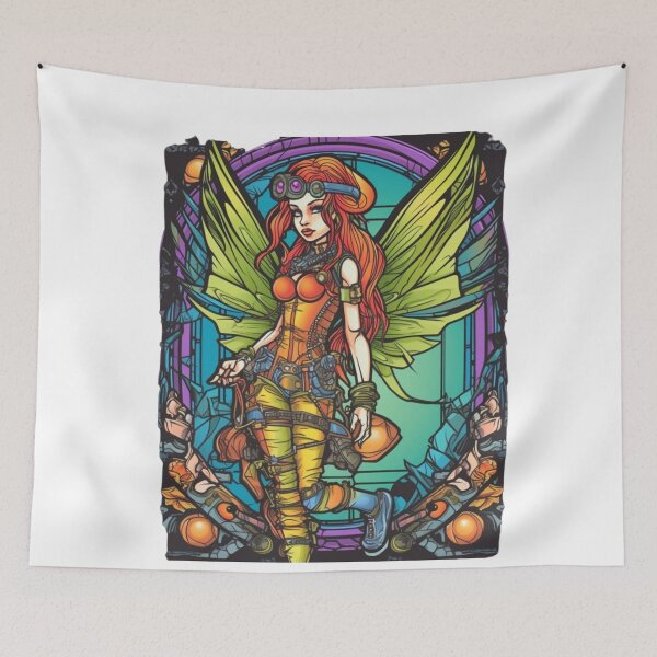 Item preview, Steampunk Fairy Graffiti Streetwear designed and sold by artbybrado.