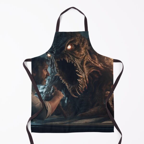 Item preview, Scientist Faces Terrifying Monster designed and sold by CreationP.