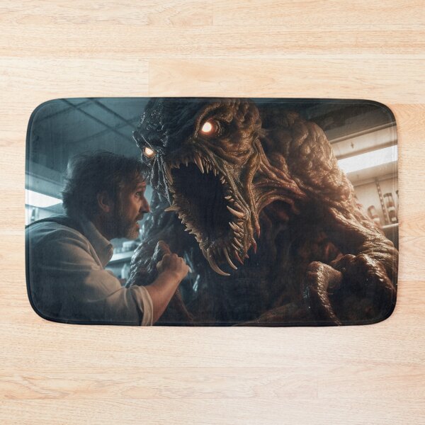 Item preview, Scientist Faces Terrifying Monster designed and sold by CreationP.