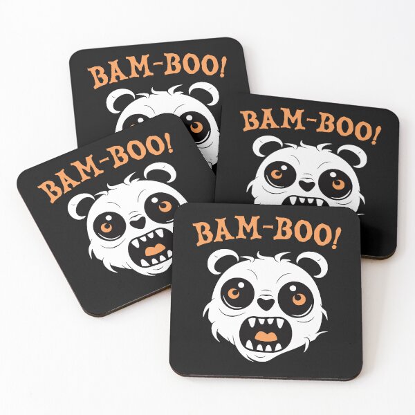 Item preview, Bam-boo! Funny Pun Panda Bear Halloween designed and sold by JackCurtis1991.