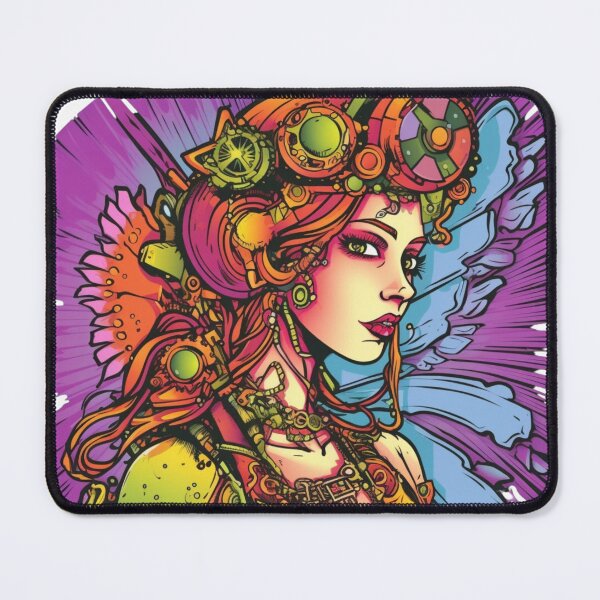 Item preview, Neon Steampunk Fairy Graffiti Streetwear designed and sold by artbybrado.