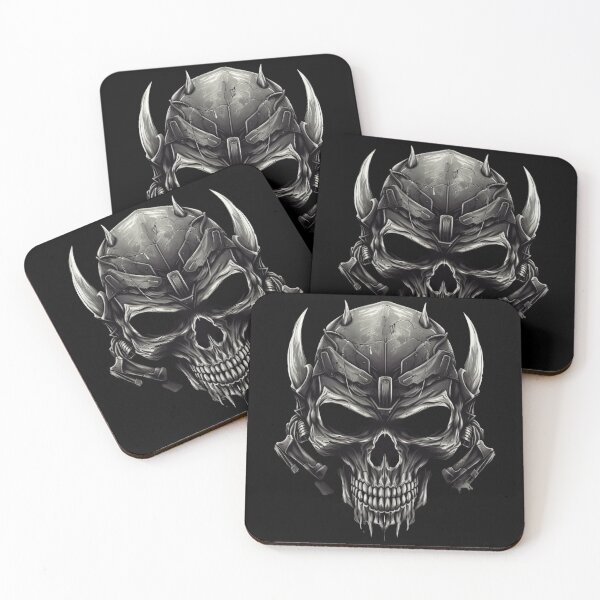 Item preview, Skull Knight: Gritty Style Realistic Deep Shadows Intimidating Presence Foreboding  designed and sold by DigiNook.