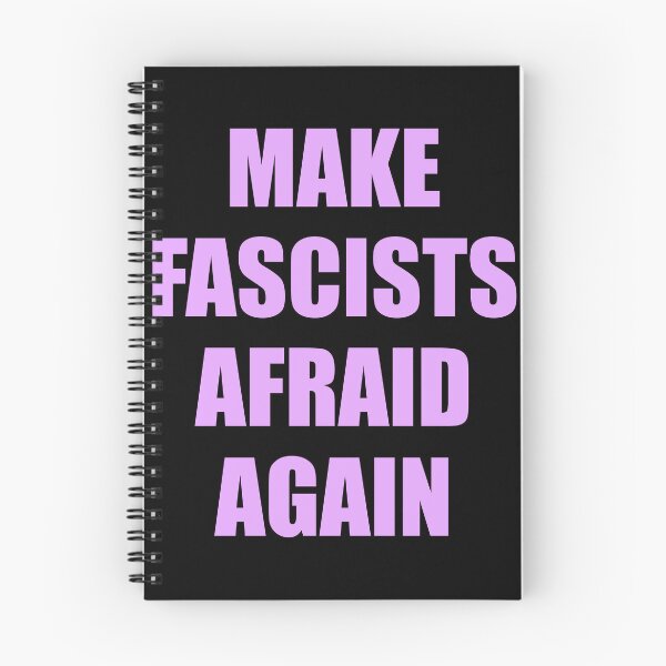 Item preview, Make fascists afraid again designed and sold by Inspirationmotivation.