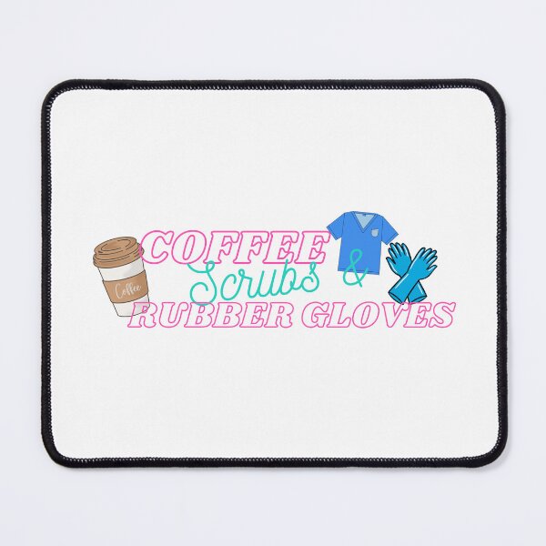 Item preview, Coffee Scrubs & Rubber Gloves designed and sold by Anyone For Seconds Designs.