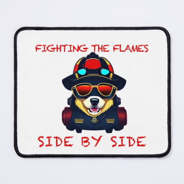 Item preview, Firefighter Dog | Fighting the flames designed and sold by PurfectPredator.