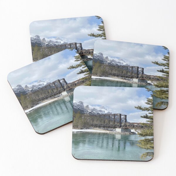 Item preview, Canmore Train Bridge designed and sold by Image-Prints.