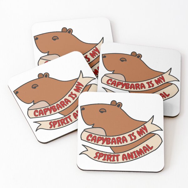 Artikelvorschau, Capybara ist mein Seelentier entworfen und verkauft von mikasa.art.