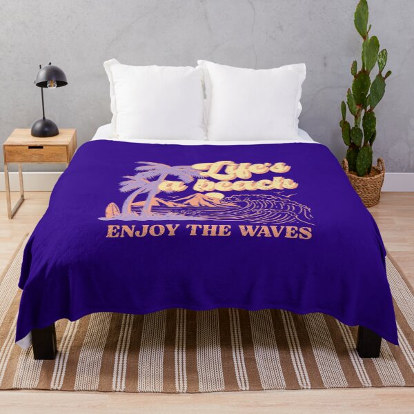 Item preview, Life's a Beach Enjoy the Waves (Happy Holidays) designed and sold by Hope London.