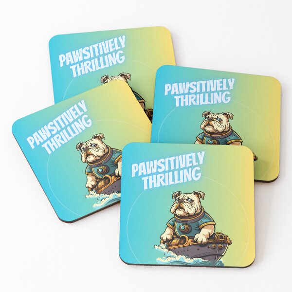 Item preview, Pawsitively Thrilling | Bulldogs Big Adventure designed and sold by ArtfulDelights.