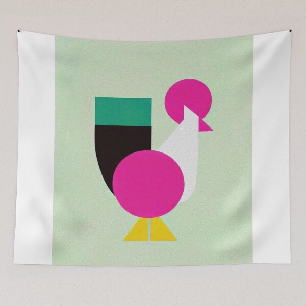 Item preview, Abstrack Chicken Design designed and sold by tralatrulus.