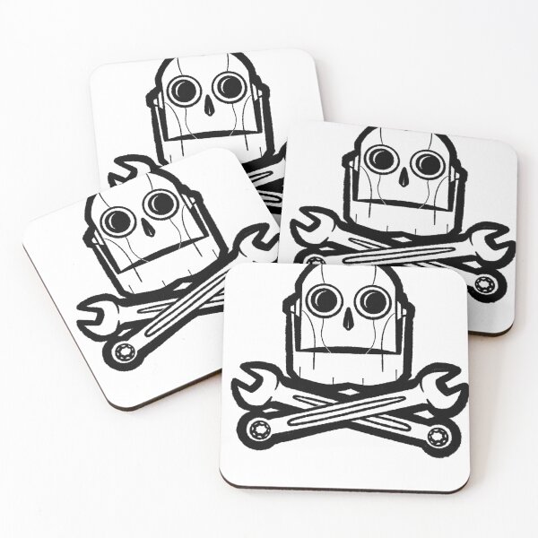 Item preview, robot skull designed and sold by Danisaudola.