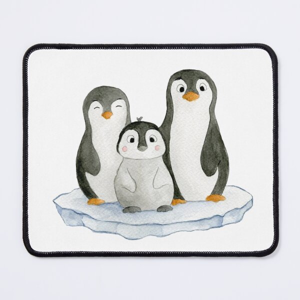 Item preview, Funny Family Penguin designed and sold by tralatrulus.