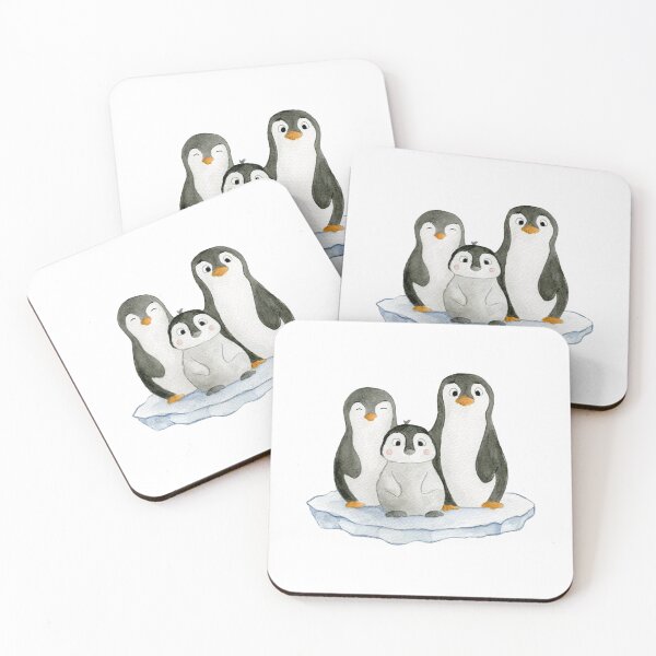 Item preview, Funny Family Penguin designed and sold by tralatrulus.