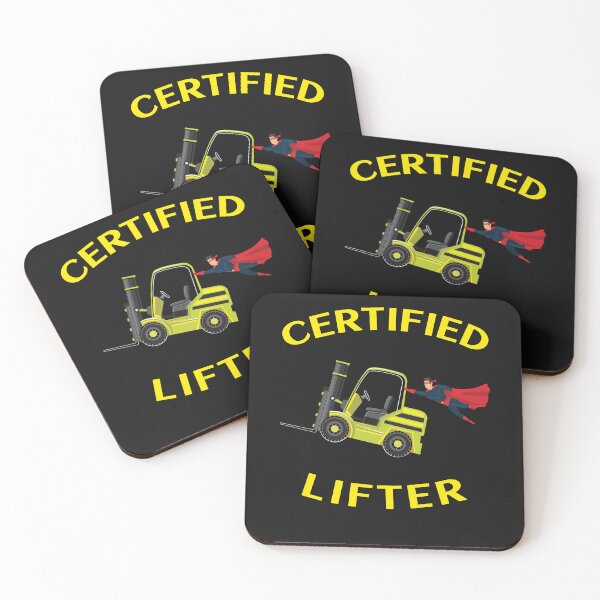 Item preview, Forklift Superhero Certified Forklift Lifter NFYY designed and sold by TeamsterLife.