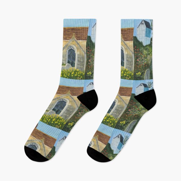 Item preview, The Churchyard designed and sold by Art by Judy Jones.