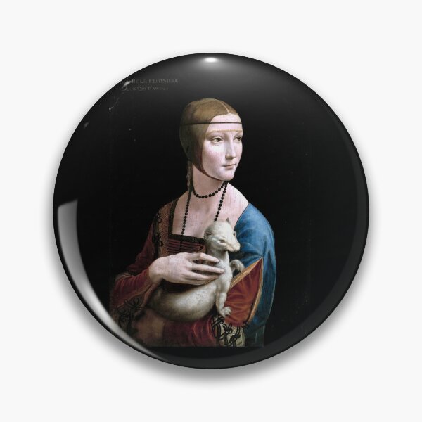 Artikelvorschau, Dame mit Hermelin – Porträt von Cecilia Gallerani-Leonardo da Vinci Die Dame mit Hermelin entworfen und verkauft von TeeARTHY.