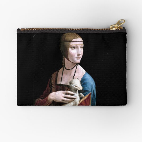 Item preview, Lady with an Ermine – Portrait of Cecilia Gallerani-Leonardo da Vinci The Lady with an Ermine designed and sold by TeeARTHY.