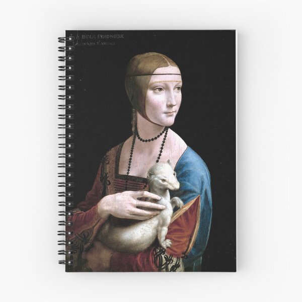 Item preview, Lady with an Ermine – Portrait of Cecilia Gallerani-Leonardo da Vinci The Lady with an Ermine designed and sold by TeeARTHY.