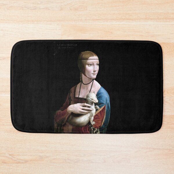 Item preview, Lady with an Ermine – Portrait of Cecilia Gallerani-Leonardo da Vinci The Lady with an Ermine designed and sold by TeeARTHY.