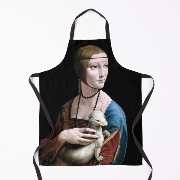 Item preview, Lady with an Ermine – Portrait of Cecilia Gallerani-Leonardo da Vinci The Lady with an Ermine designed and sold by TeeARTHY.