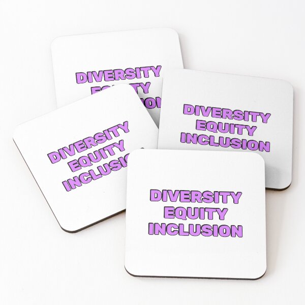 Item preview, Diversity Equity Inclusion - social justice slogans designed and sold by Inspirationmotivation.