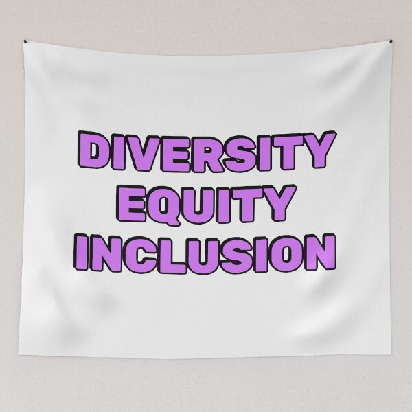 Item preview, Diversity Equity Inclusion - social justice slogans designed and sold by Inspirationmotivation.