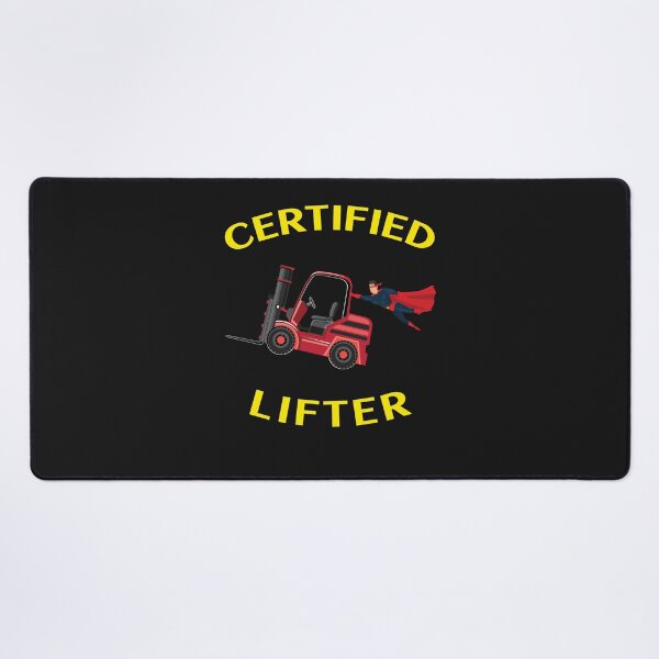 Item preview, Forklift Superhero Certified Forklift Lifter NFRY designed and sold by TeamsterLife.