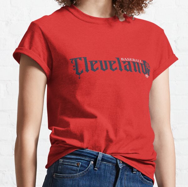 Cleveland Indians Baseball Player T-Shirt - Kingteeshop