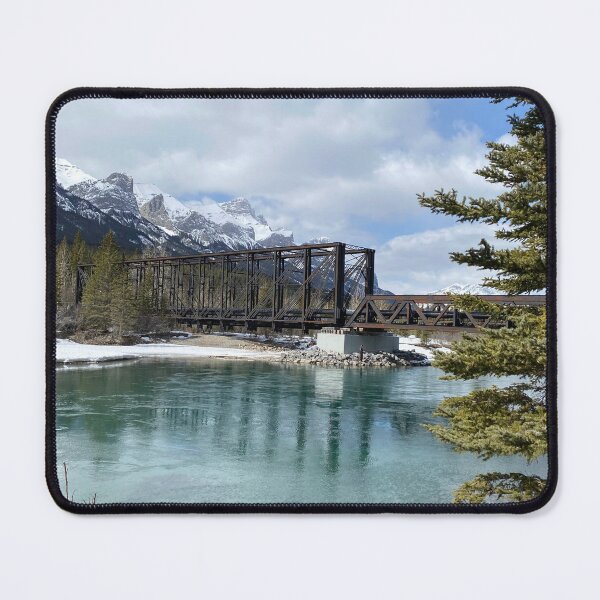 Item preview, Canmore Train Bridge designed and sold by Image-Prints.