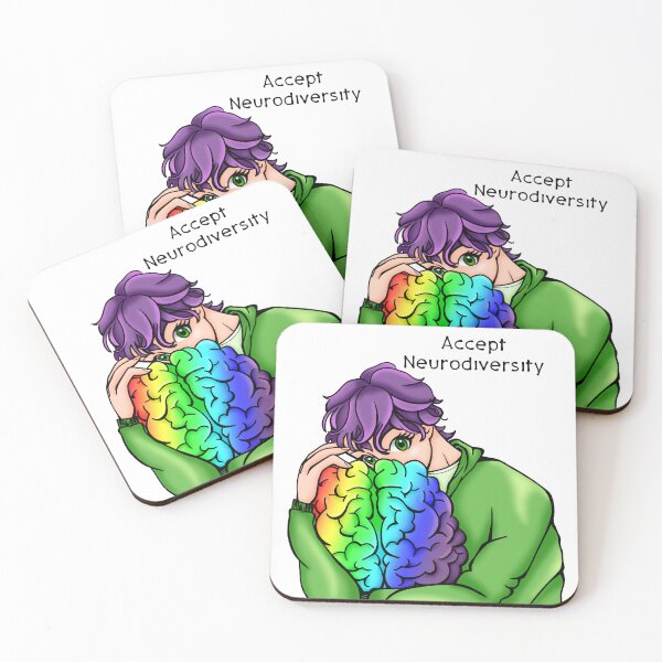 Item preview, Accept Neurodiversity designed and sold by writersparks.
