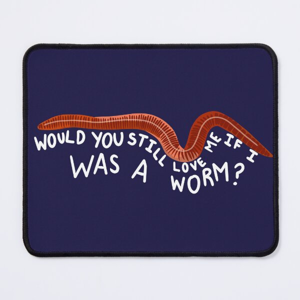 Item preview, W is for Worm,Worm – Essential Soil Creature and Nature Illustration designed and sold by PrettylittlepastelUk.