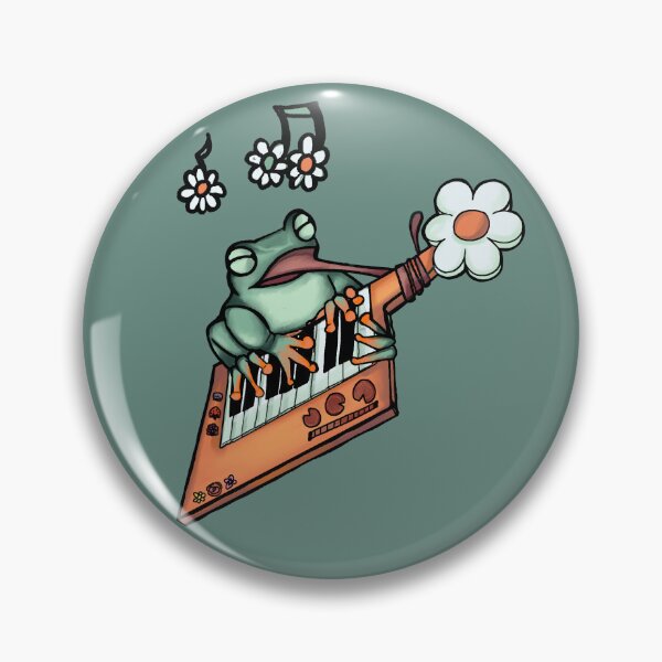 Item preview, Frogtar / Keytar Frog: Frog Playing a Keytar designed and sold by GoodToad.