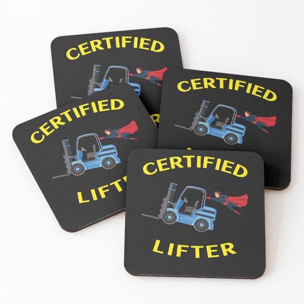 Item preview, Forklift Superhero Certified Forklift Lifter NFBY designed and sold by TeamsterLife.