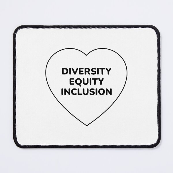 Item preview, Diversity Equity Inclusion - heart designed and sold by Inspirationmotivation.