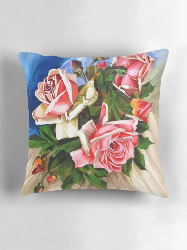 Thumbnail 3 of 4, Pillow, Ultimate Roses designed and sold by Rupaprakash.