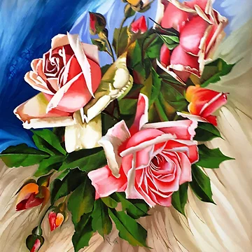 Artwork thumbnail, Ultimate Roses by Rupa Prakash