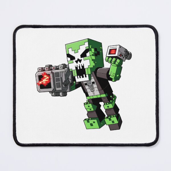 Item preview, Minecraft Inspired Zombie Terminator designed and sold by WildWho.